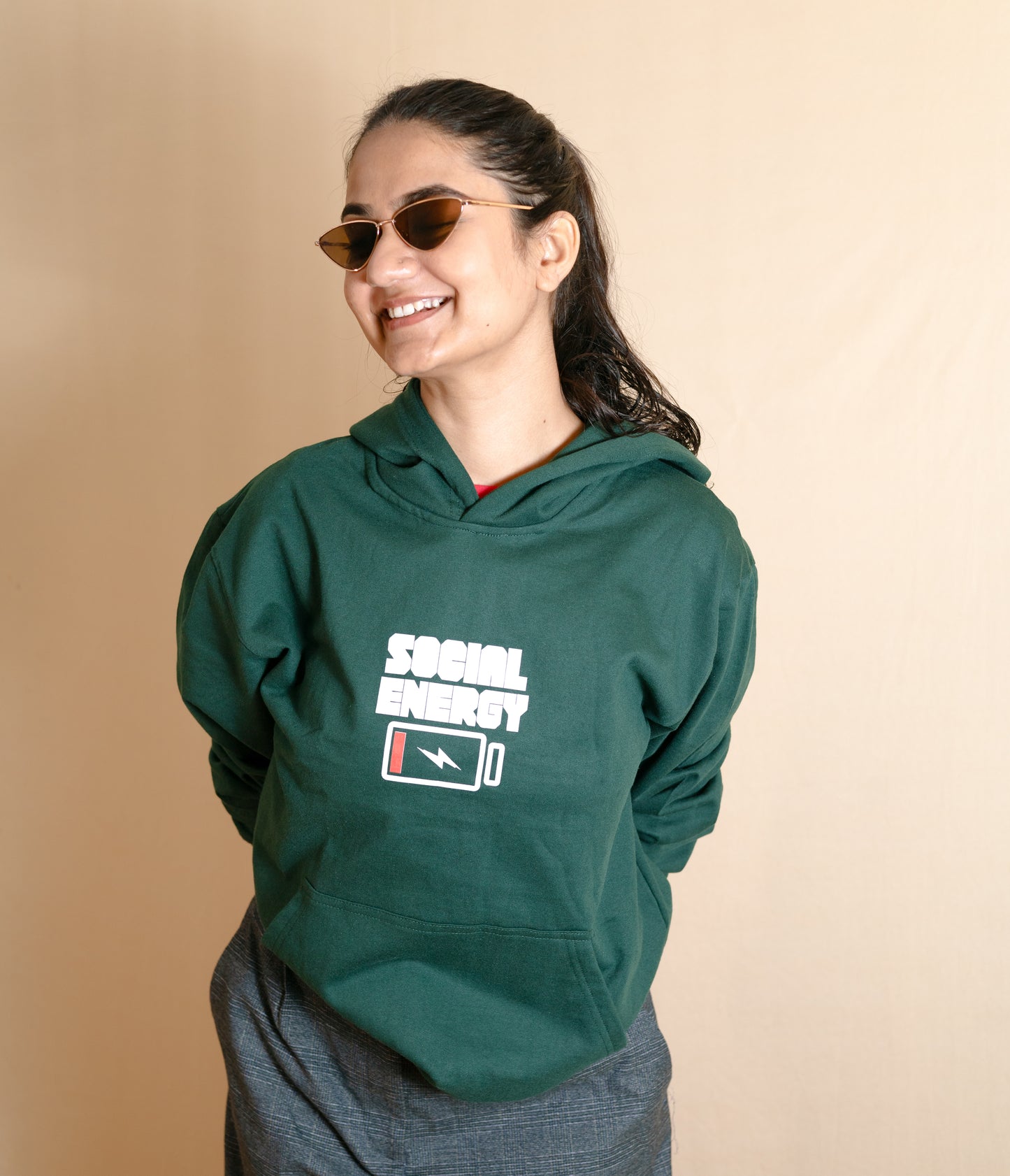 SOCIAL ENERGY-FULL SLEEVES HOODIES FOR MEN & WOMEN