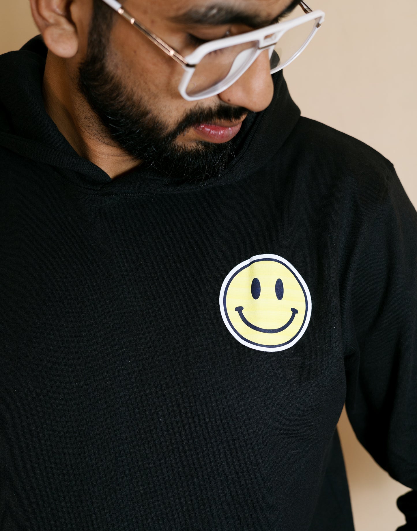 SMILEY - FULL SLEEVE GRAPHICS PRINTED HOODIE FOR MEN & WOMEN