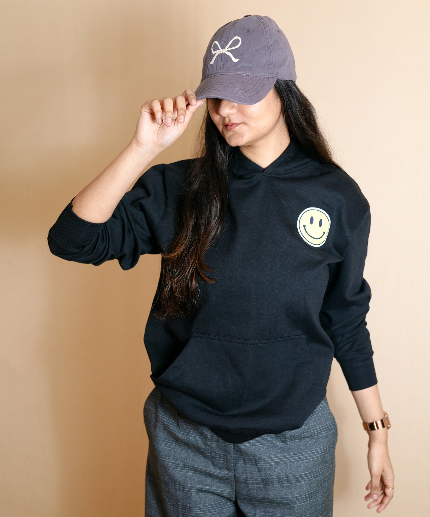 SMILEY - FULL SLEEVE GRAPHICS PRINTED HOODIE FOR MEN & WOMEN