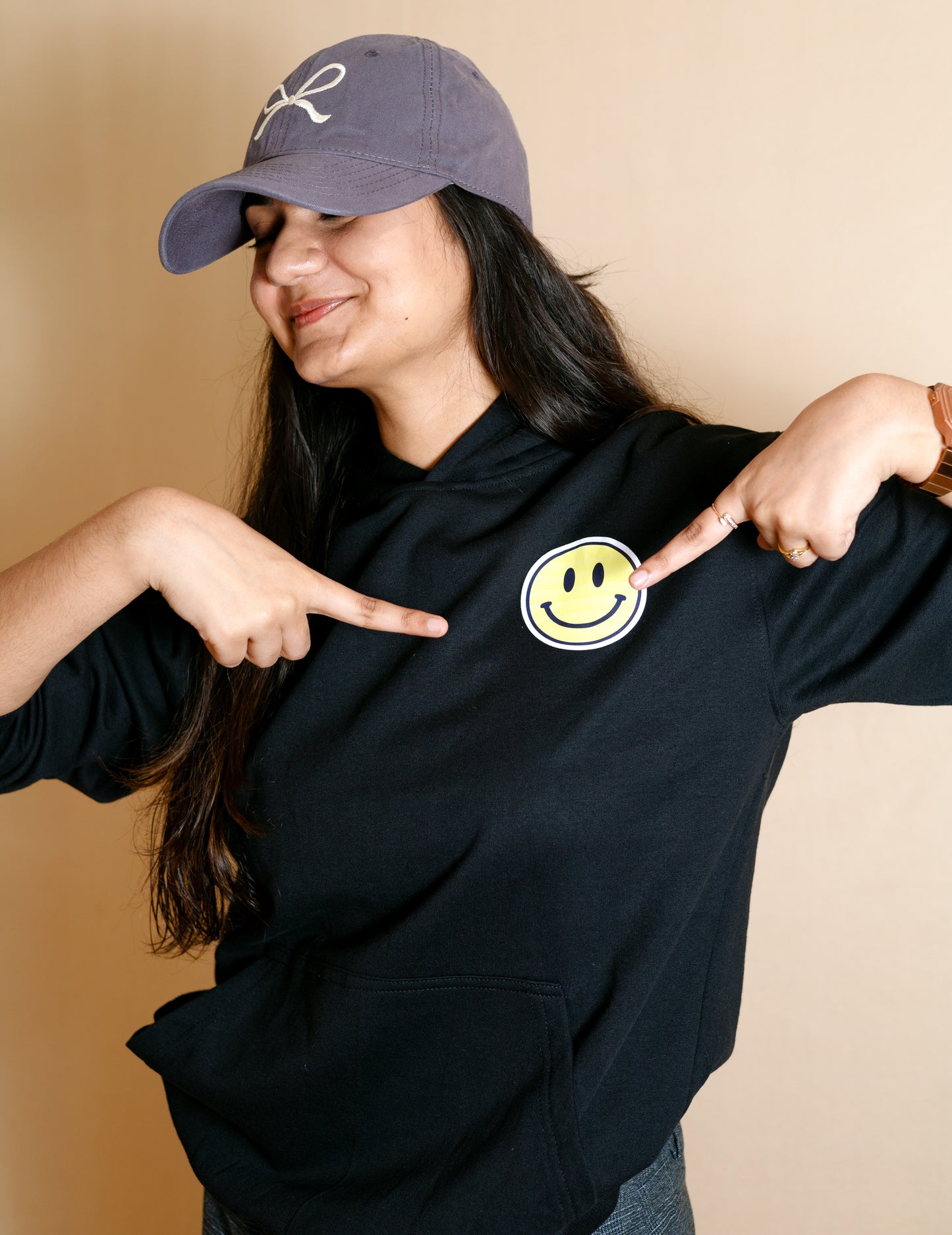 SMILEY - FULL SLEEVE GRAPHICS PRINTED HOODIE FOR MEN & WOMEN