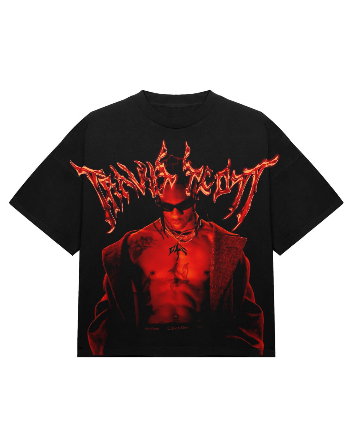 UTOPIA ECHO-Limited Edition Oversized Black Tee