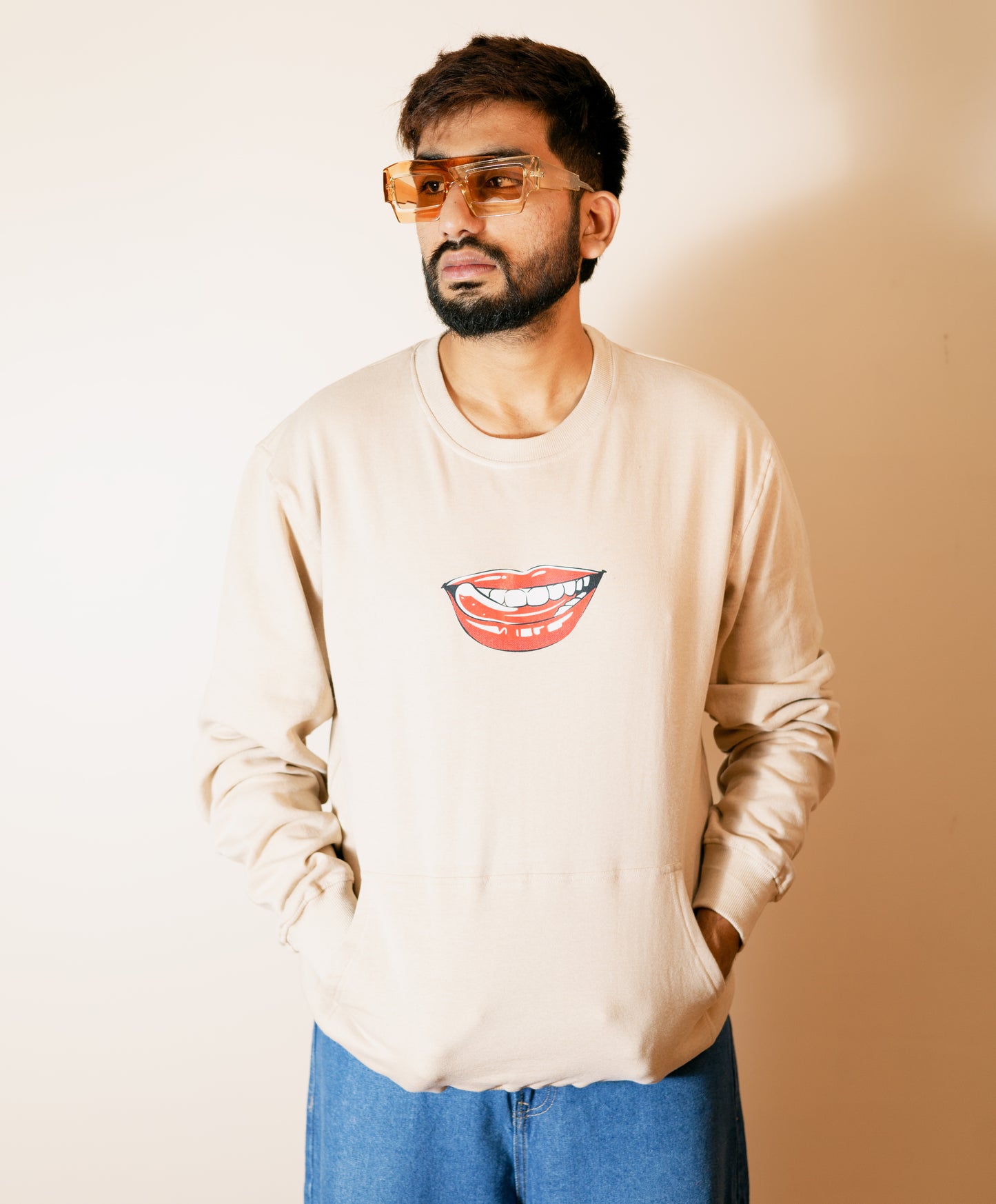Watch Your Lips-Full Sleeves Sweatshirt For Men & Women