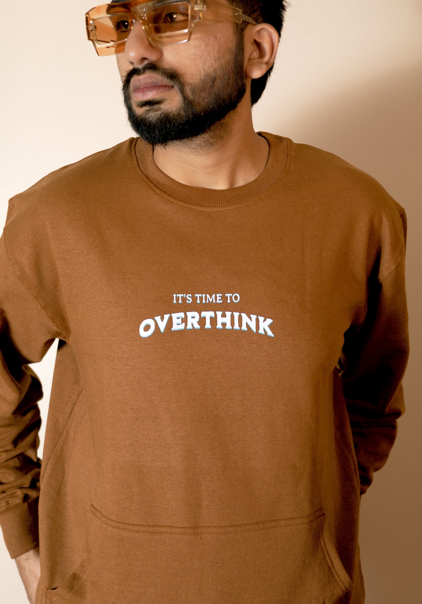 OVERTHINK-FULL SLEEVES SWEATSHIRT FOR MEN & WOMEN