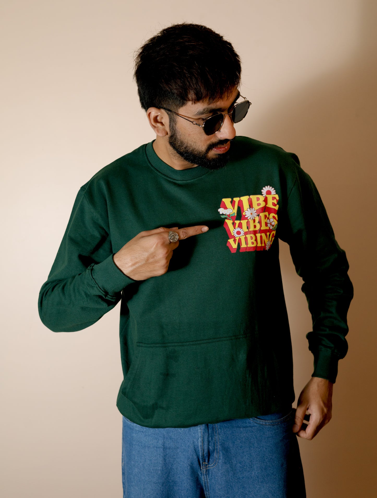 GROOVY-Full Sleeves Sweatshirt For Men & Women