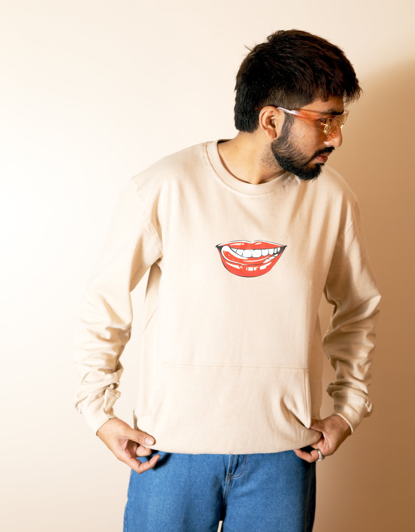 Watch Your Lips-Full Sleeves Sweatshirt For Men & Women