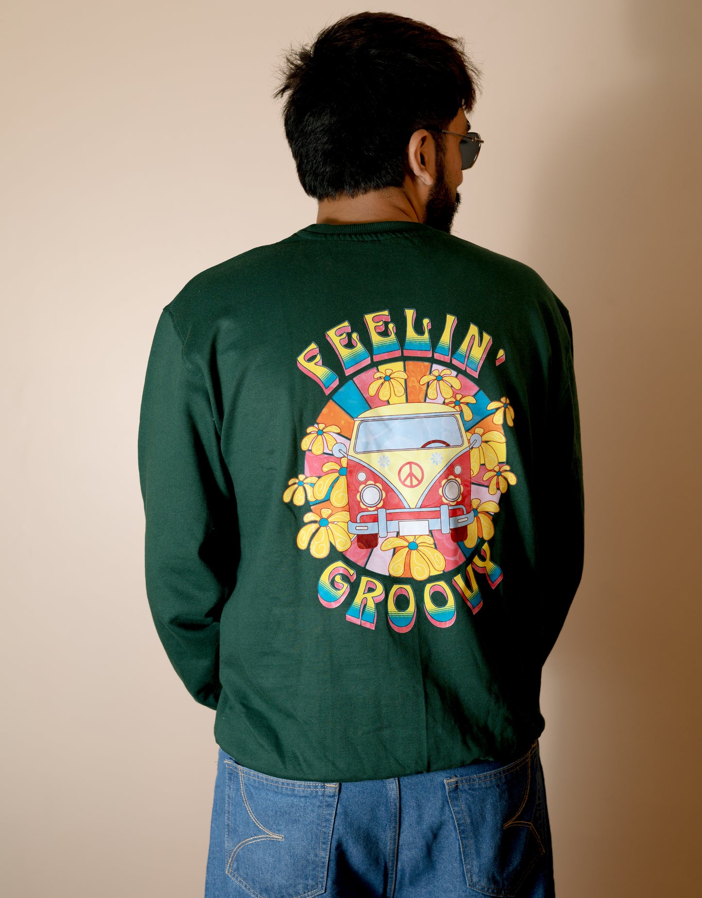 GROOVY-Full Sleeves Sweatshirt For Men & Women
