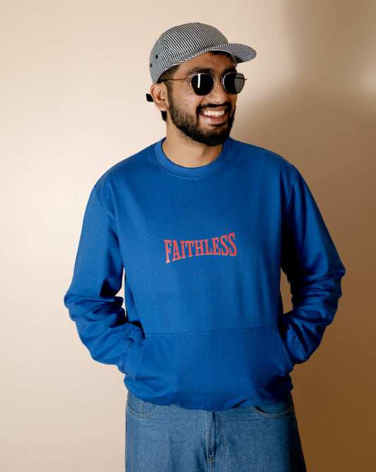 FAITHLESS-Full Sleeves Sweatshirt for Men & Women