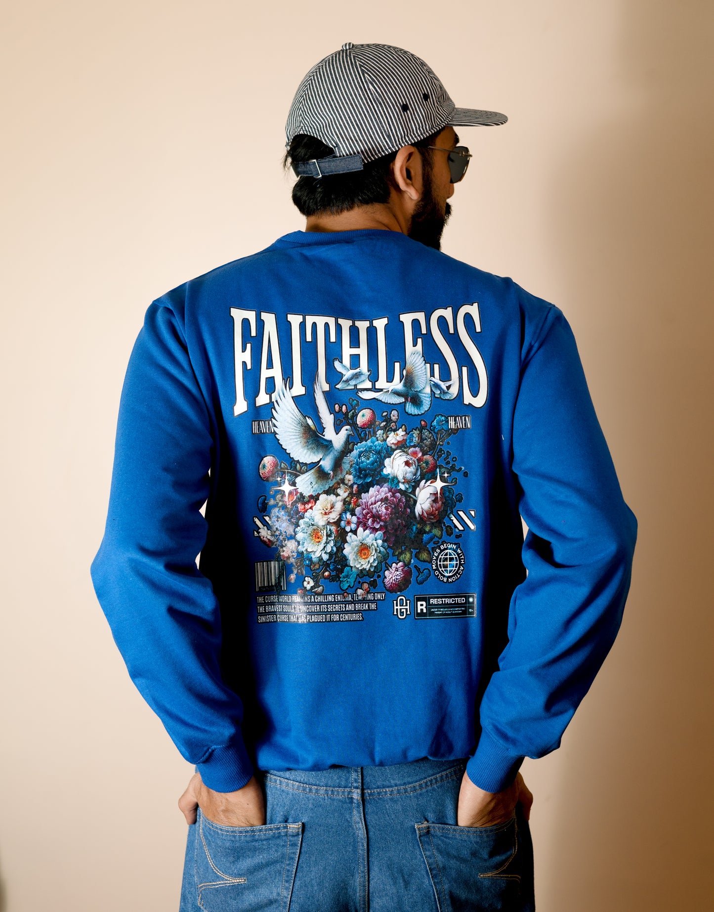 FAITHLESS-Full Sleeves Sweatshirt for Men & Women