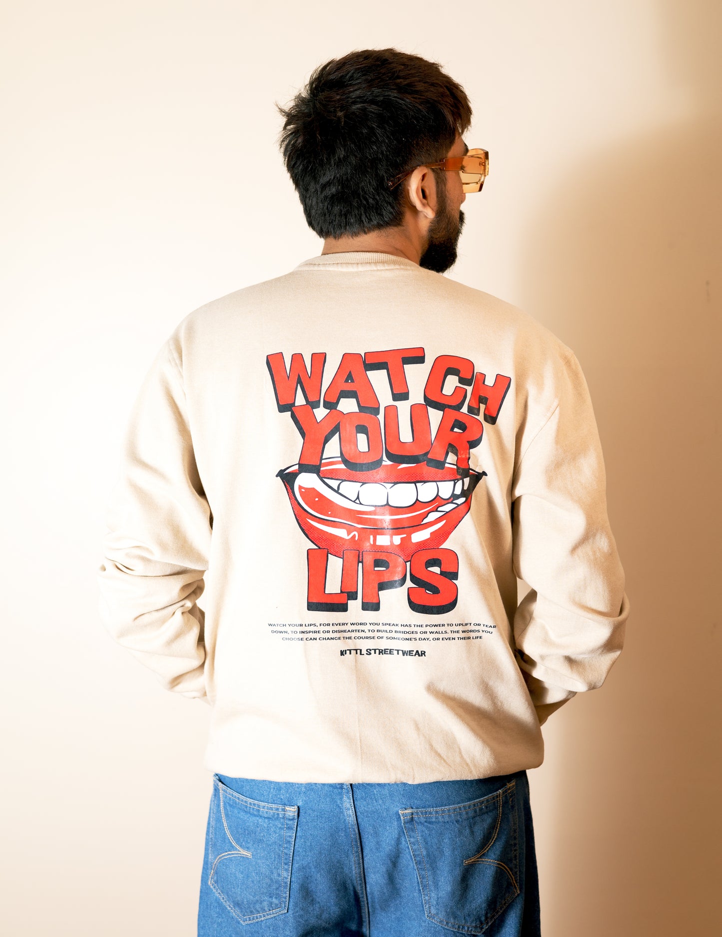 Watch Your Lips-Full Sleeves Sweatshirt For Men & Women