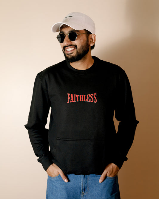 FAITHLESS-Full sleeves Sweatshirt For Men & Women