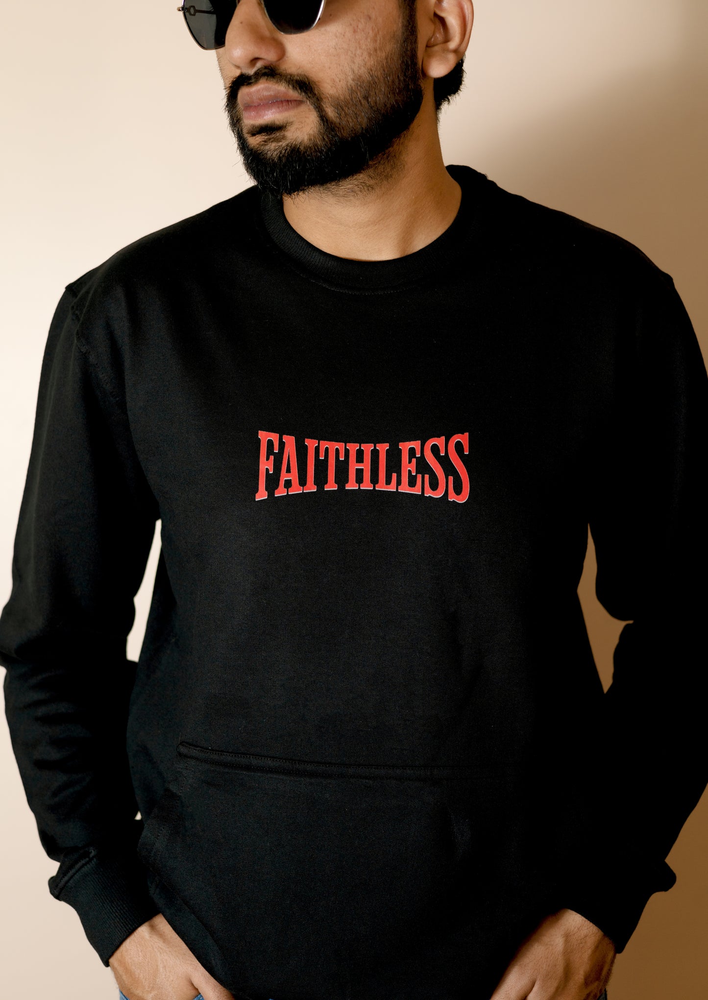 FAITHLESS-Full sleeves Sweatshirt For Men & Women