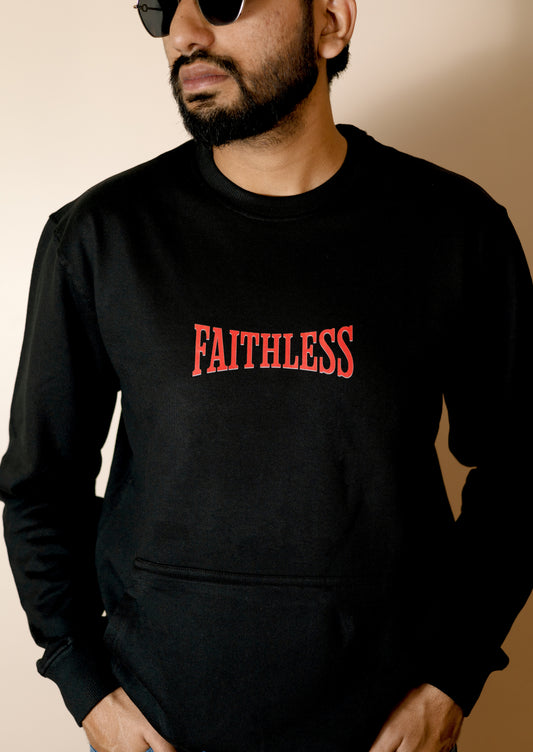 FAITHLESS-Full sleeves Sweatshirt For Men & Women