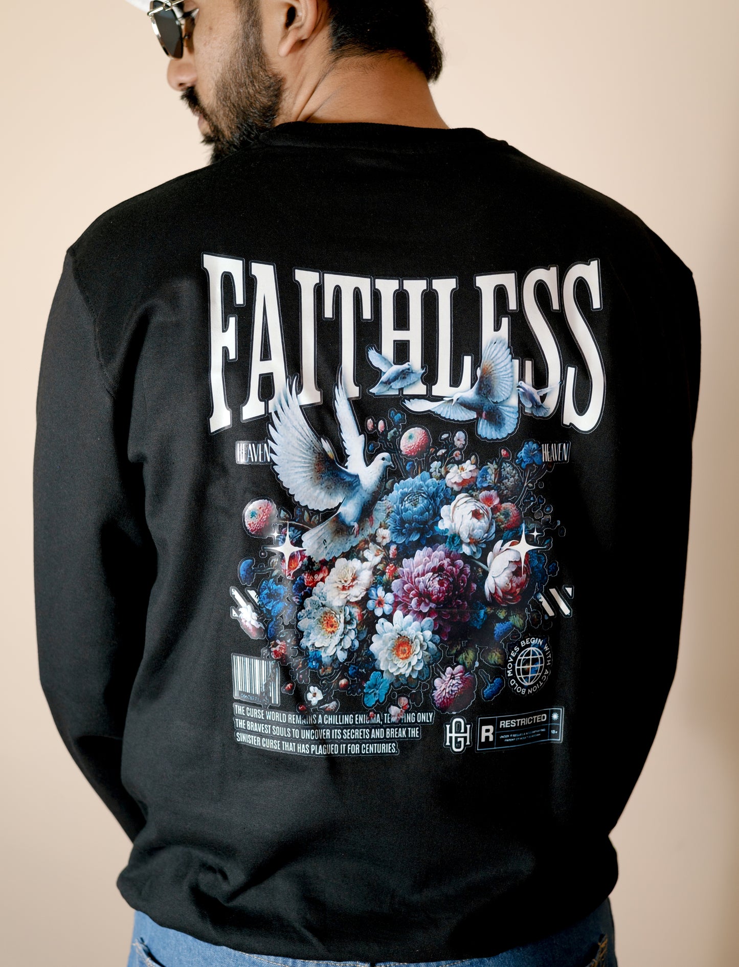 FAITHLESS-Full sleeves Sweatshirt For Men & Women