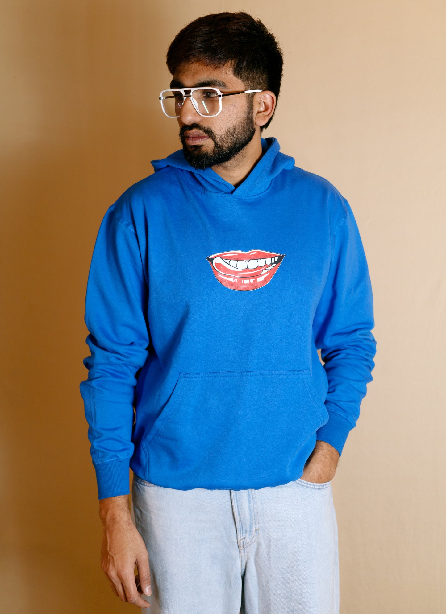 WATCH UR LIPS - FULL SLEEVE GRAPHICS PRINTED HOODIE FOR MEN & WOMEN
