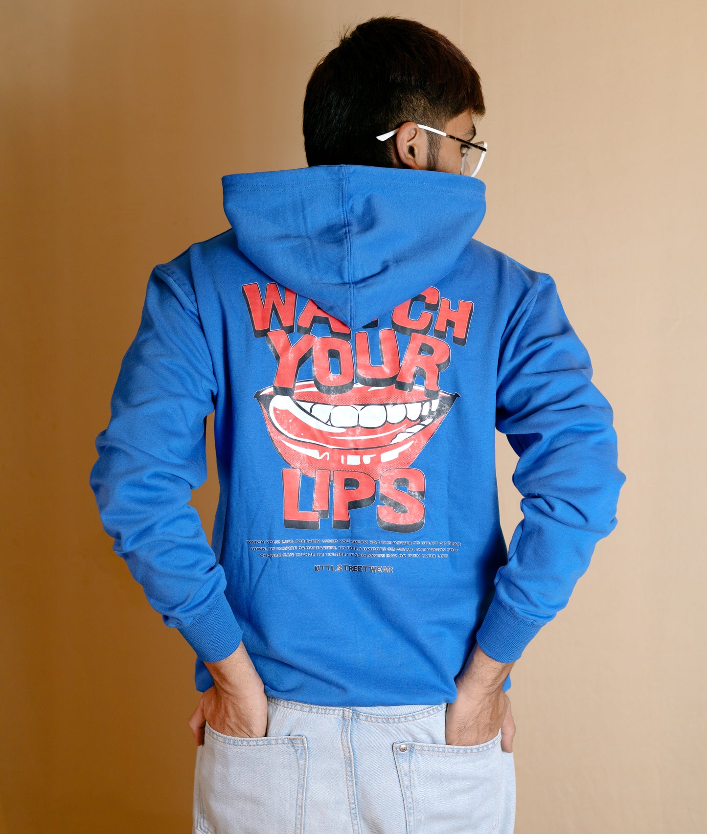 WATCH UR LIPS - FULL SLEEVE GRAPHICS PRINTED HOODIE FOR MEN & WOMEN