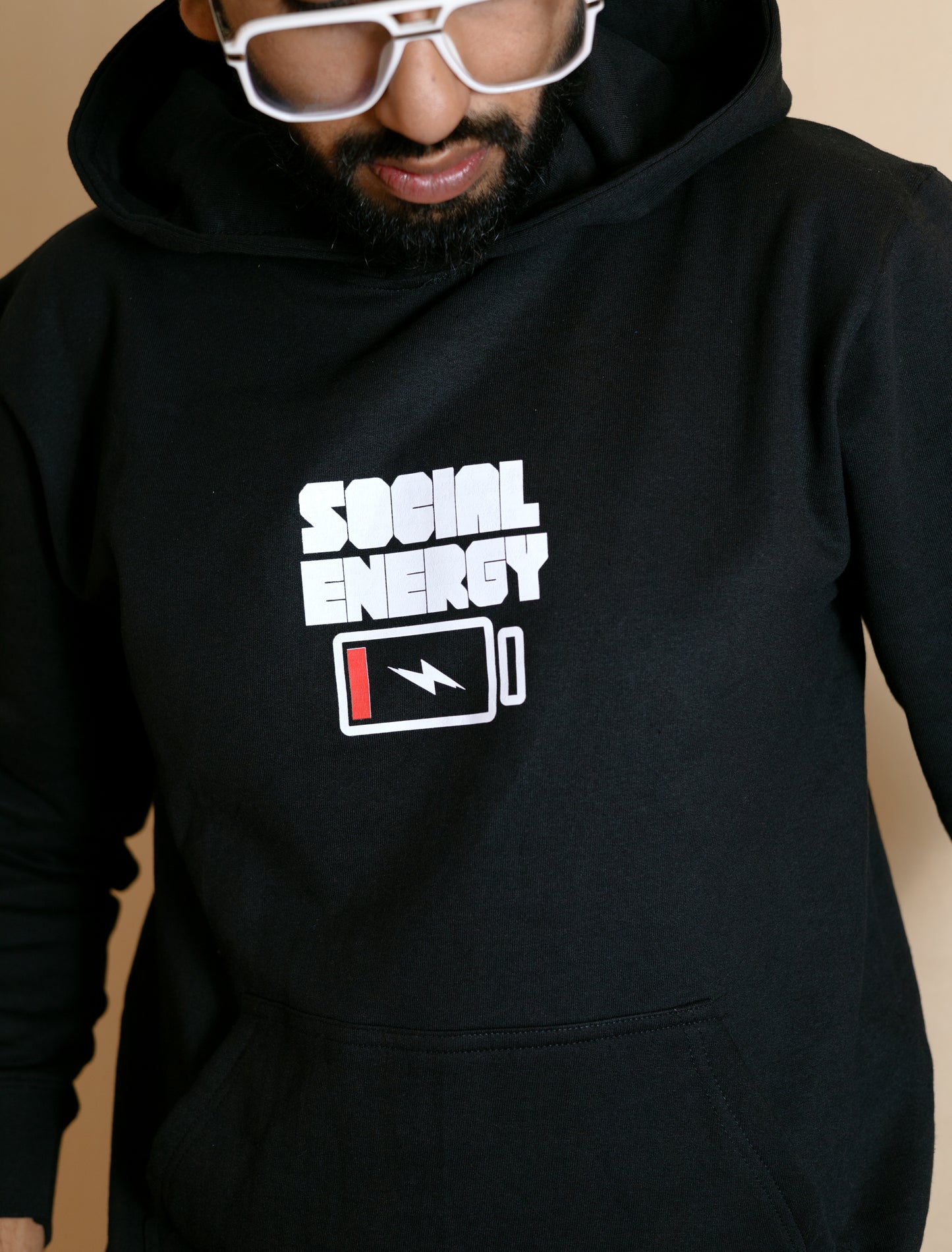 SOCIAL ENERGY-FULL SLEEVES HOODIES FOR MEN & WOMEN