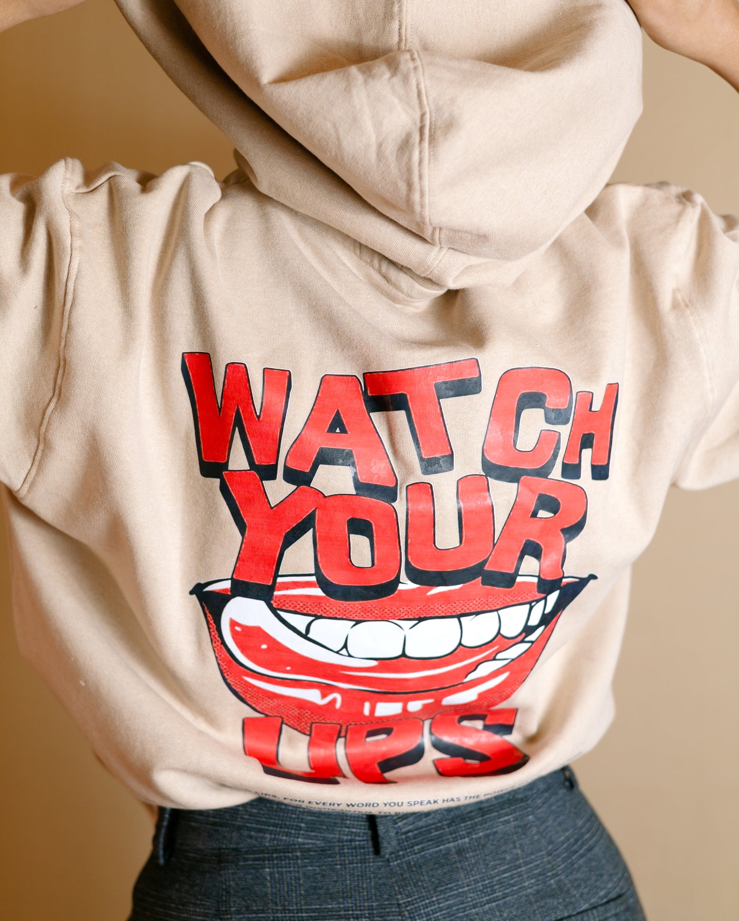 WATCH YOUR LIPS-FULL SLEEVES GRAPHIC PRINTED HODDIES FOR MEN & WOMEN