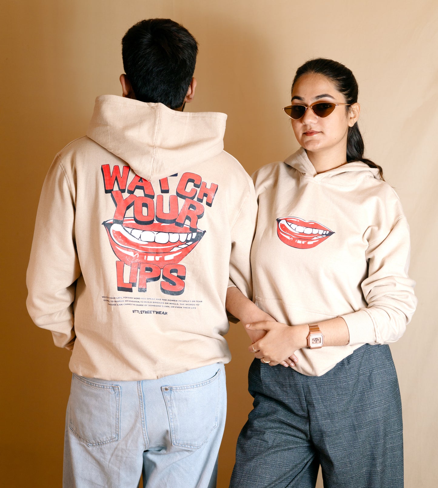 WATCH YOUR LIPS-FULL SLEEVES GRAPHIC PRINTED HODDIES FOR MEN & WOMEN