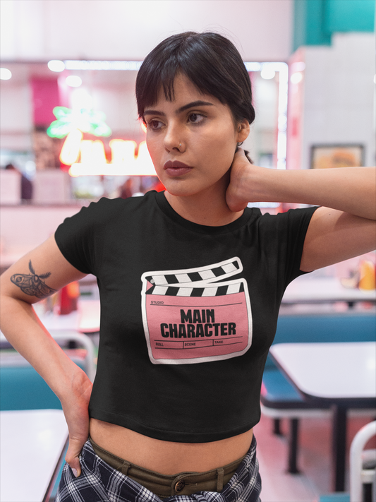 MAIN CHARACTER FIT BABY TEE