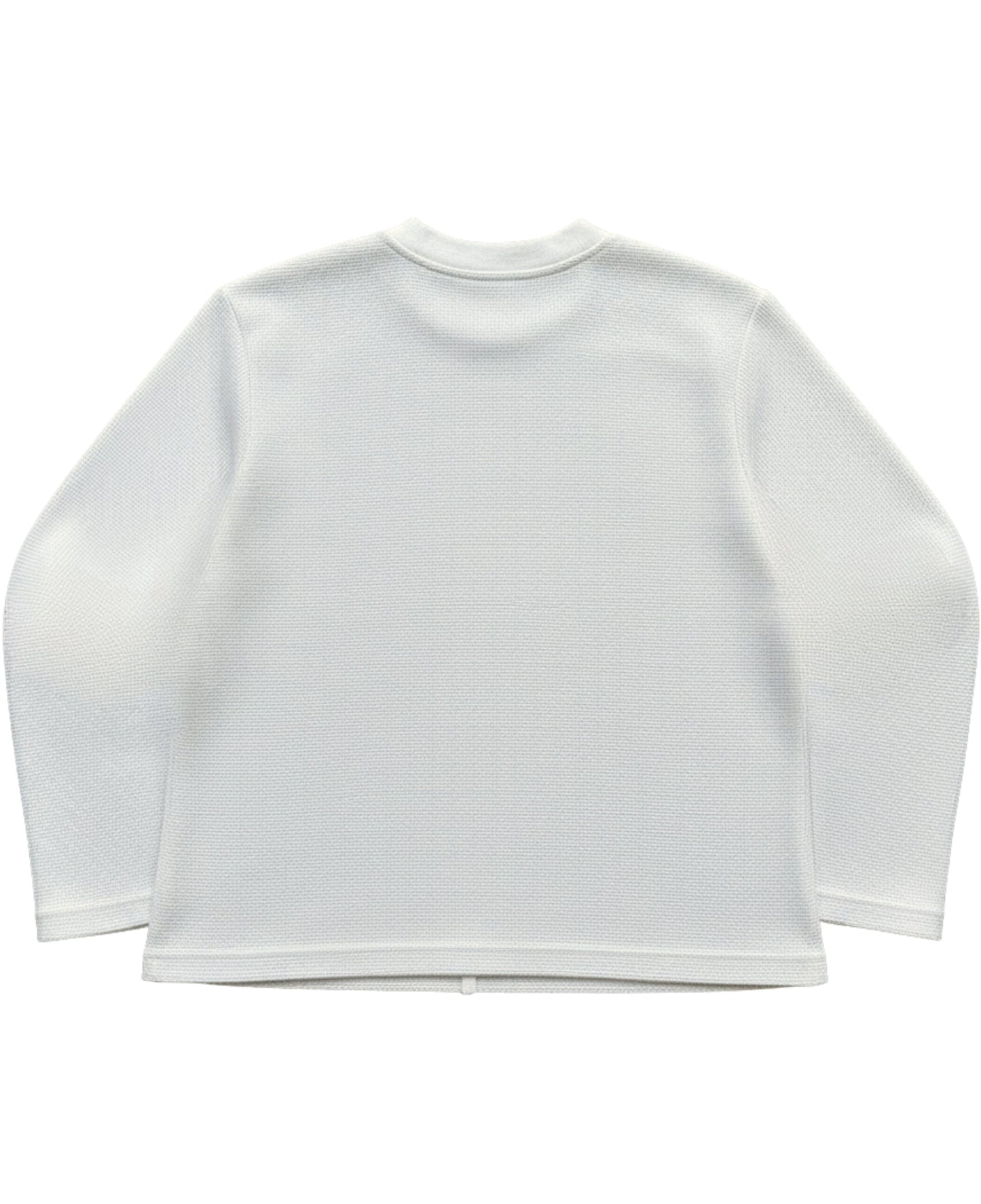 Himgiri White Waffle Knit Back
