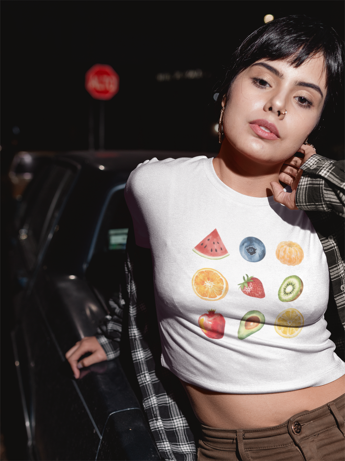 FRUIT SALAD FIT BABY TEE